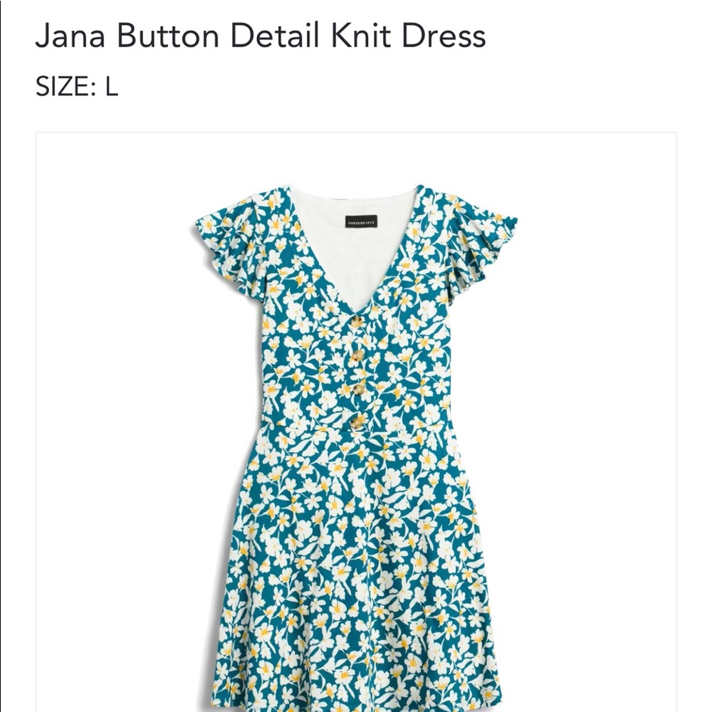 Jana Button Dress